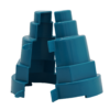 CP-LOCKOUT-TEAL or N-A Front View