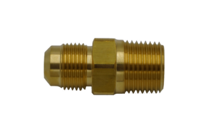 Fitting CGA 295 Liquid/Vent, 1/2" MNPT, Brass