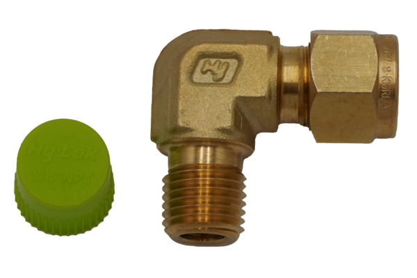 CP-ELB-90-38OD-14M-BR or CLMA6-4N-BRAS Front View