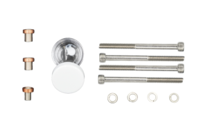 LCCM, Knuckle Seal Kit, 2 Large/1 Small Ferrule, Lubricant, 4 Bolts & Washers