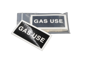 Labels, Liquid Cylinder, Gas Sticker, 50 Pack