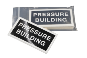 Labels, Liquid Cylinder, Pressure Builder Sticker, 50 Pack