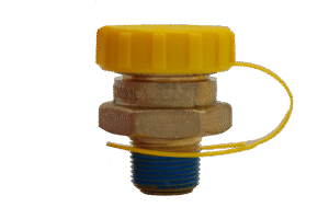 Valve, Propane, Forklift Fill, with Cap