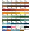 Acrylex Paint Color Chart 5-13-26